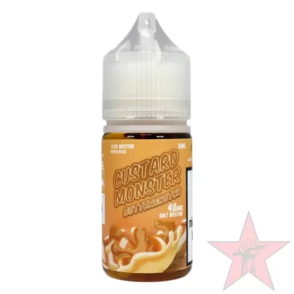 Custard Monster – Butterscotch – Salt Nic – 30mL - Vape Product