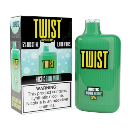 TWIST 6000 - Arctic Cool Mint / 0% - Skullvaping