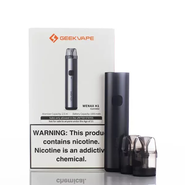 GeekVape Wenax H1 Portable Pod System (DISCONTINUED) - Vapordna - Image 2