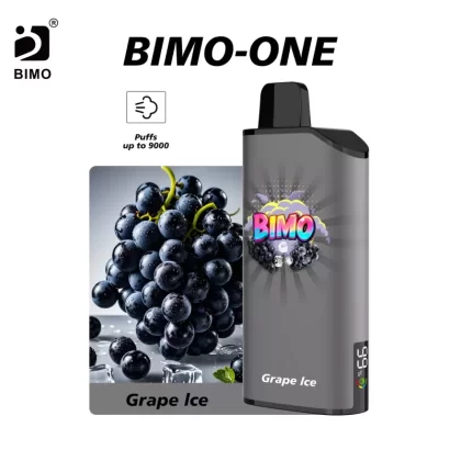 BIMO ONE 9000 Puffs – Grape Ice - Ozvapeone (3F60C9)