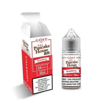 Strawberry Nicotine Salt by The Pancake House - Ecigdepot