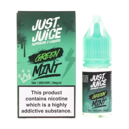 Green Mint Nic Salt E-Liquid by Just Juice - 5mg
