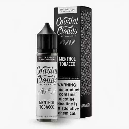 Coastal Clouds E-Liquid Menthol Tobacco 60ml