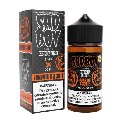 SADBOY E-Liquid - Pumpkin Cookie Limited Edition - 100ML - Cookie Line Series - 6MG