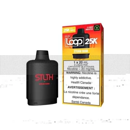 STLTH LOOP 25K POD PACK – STRAW NANA