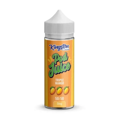 TRIPLE MANGO E LIQUID POD JUICE BY KINGSTON 100ML 50VG
