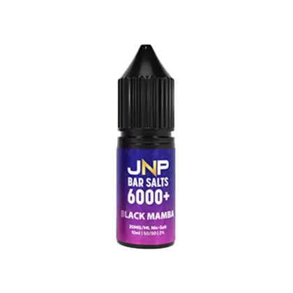 JNP 6000+ Bar Salts Black Mamba E Liquid - Nicotine Strength#20mg>10mg