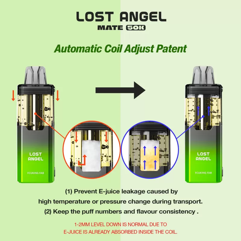 Lost Angel MATE 50K Disposable Device KIT – 50000 Puffs - Miami Mint - Image 2