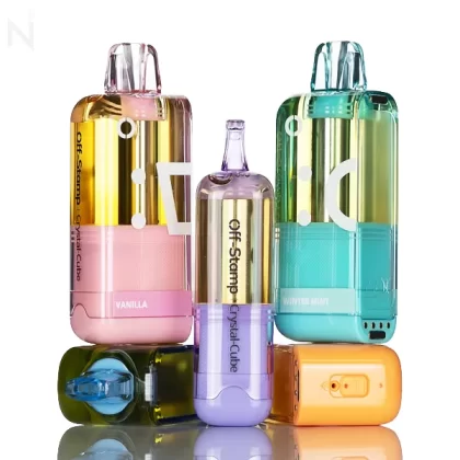Off-Stamp X-Cube 35K Crystal Edition Disposable Pod - 18mL - Peach Berry
