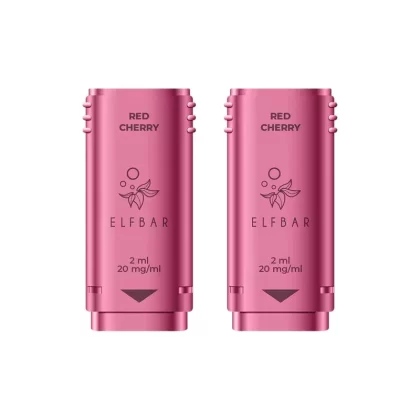 ELF Bar 1200 Red Cherry Pods (2 Pack) - Strength#20mg (320CF0)