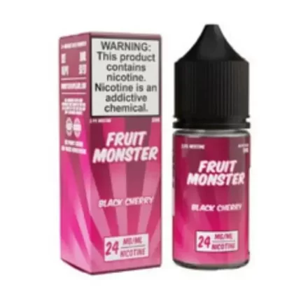 Black Cherry Nicotine Salt by Fruit Monster - Size#30ml~Nicotine#24MG>48MG