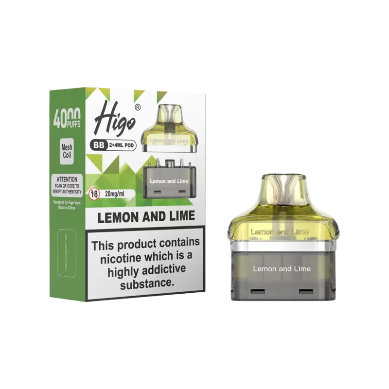 Higo BB 4000 Refill Pack - Ecigwizard - Image 2