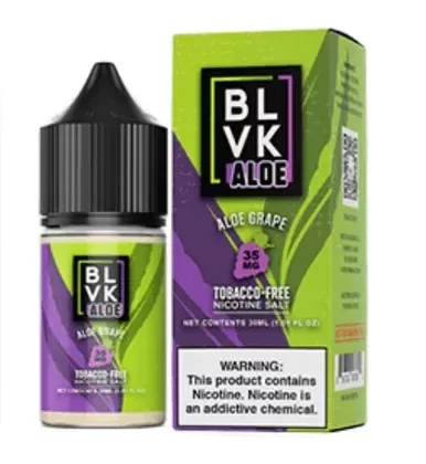 Aloe Grape by BLVK ALOE TF-Nic Salt Series 30mL - Nicotine Level#Aloe Grape TF-Nic 35mg>Aloe Grape TF-Nic 50mg