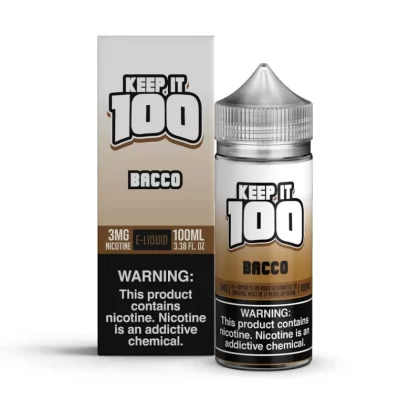 Keep It 100 Bacco eJuice - Vape Product; Vape Product, Vape Product (A77EA3)