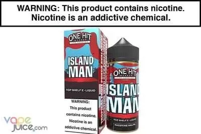 ISLAND MAN BY ONE HIT WONDER 100ML - Vapejuice