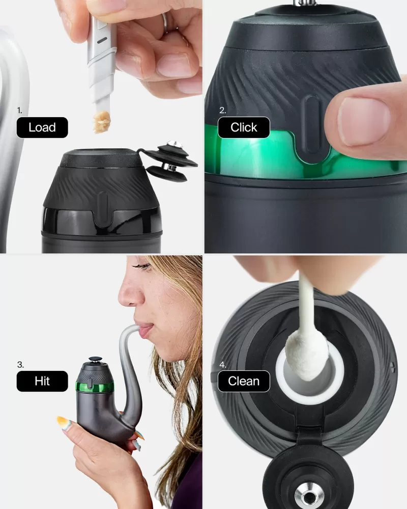 Puffco New Proxy Vaporizer - Onyx - Vapor - Image 3