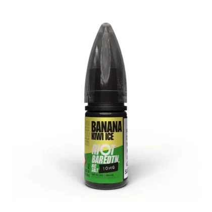 Banana Kiwi Ice Nic Salt e-Liquid by Riot BAR EDTN