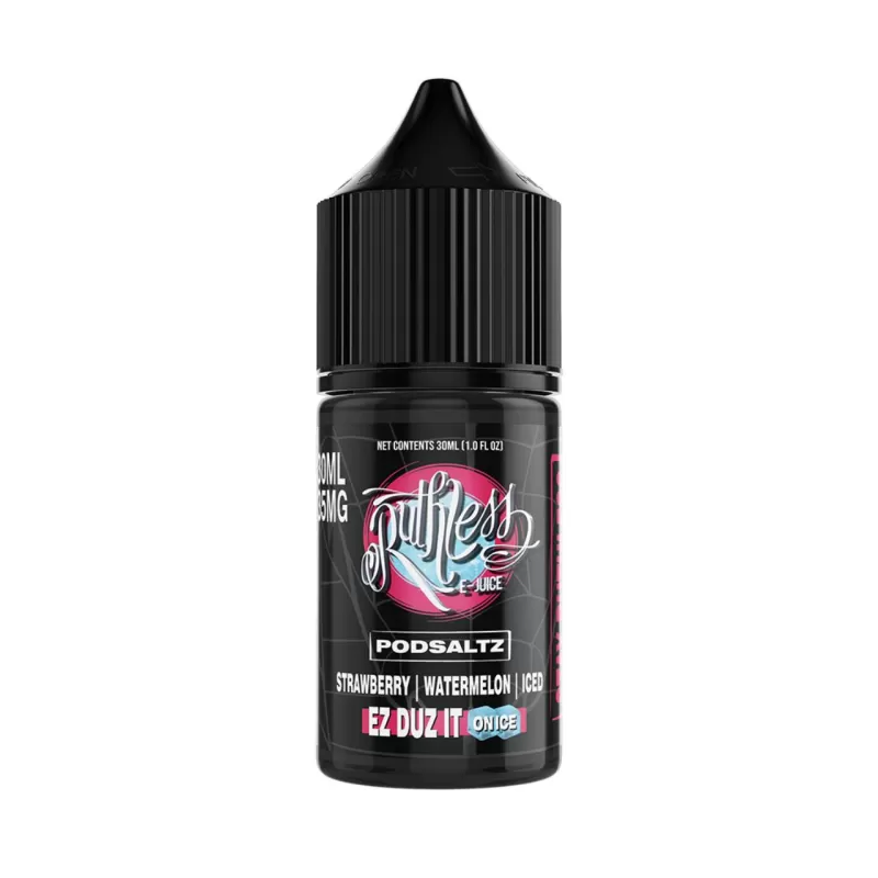 Ruthless EZ Duz It On Ice Salt 30ml E-Juice - Ecmvape
