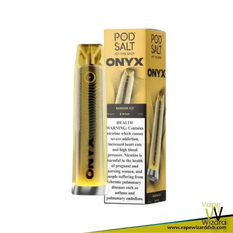 POD SALT ONYX 4000 Puffs 20MG Disposable Vape - Vapewizarddxb - Image 2