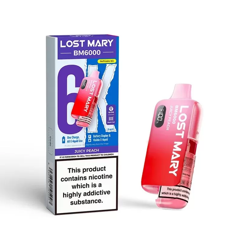 Lost Mary BM6000 Juicy Peach Kit