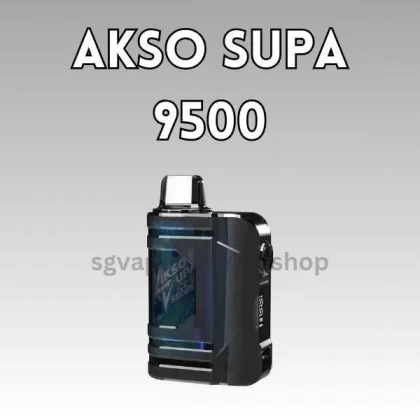 Akso Supa 9500 Puffs - Sgvapedeliveryshopsecure