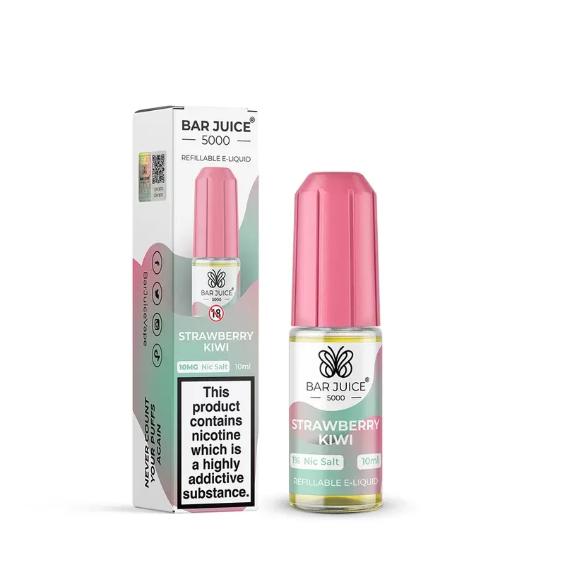 Bar Juice 5000 Strawberry Kiwi Nic Salt - Nicotine Strength#10mg>20mg