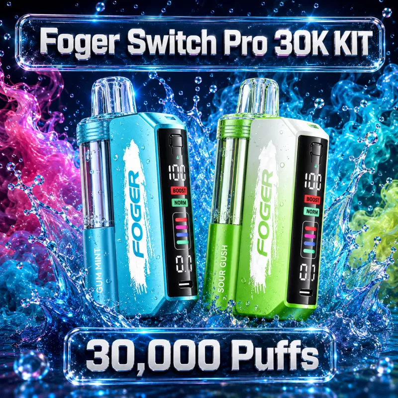 Foger Switch Pro 30K KIT TEXAS COMPLIANT AVAILABLE - Sour Cranapple (Texas Compliant) - Image 2