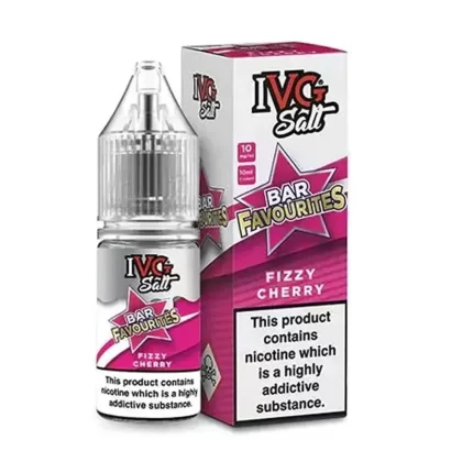 Fizzy Cherry IVG Bar Favourites 10ml Nic Salts E Liquid
