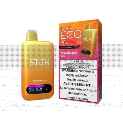 STLTH ECO XL DISPOSABLE – STRAWNANA ICE
