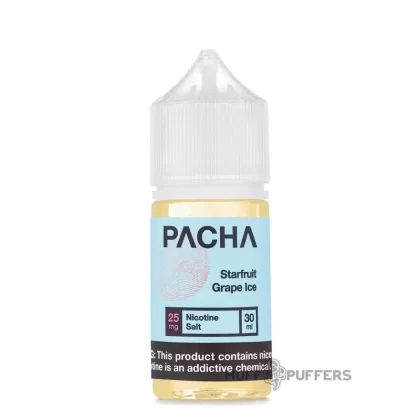 PACHA Syn Salt – Starfruit Grape Ice 30mL - Nicotine Strength#25mg>50mg