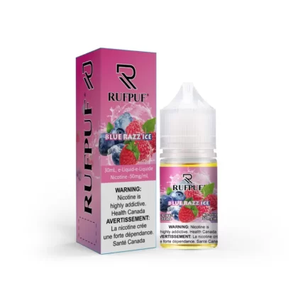 RufPuf Canadian Series Blue Razz Ice Nic Salt – 30ml - Vapebazaar Pk