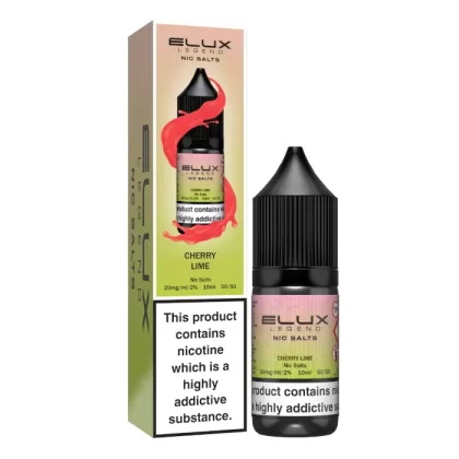 Cherry Lime Elux Nic Salts e Liquid 10ml – TPD - Vapestorm Co