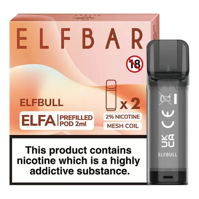 ELFBULL ELF BAR ELFA PREFILLED POD - Eliquidsupply
