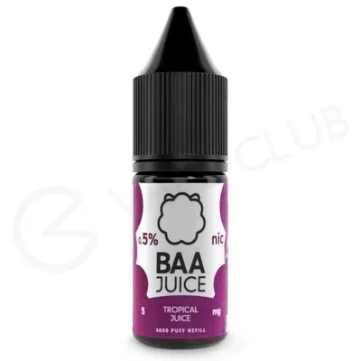 Tropical Juice Nic Salt E-Liquid by Baa Juice - Ecigpremium