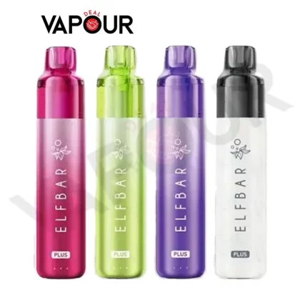 Elf Bar Plus 12 Prefilled Pod Kit - Pink Lemonade - Vapourdeal Co