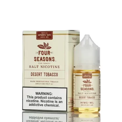 Four Seasons Salt Nicotine - Desert Tobacco - 30ml - 50mg