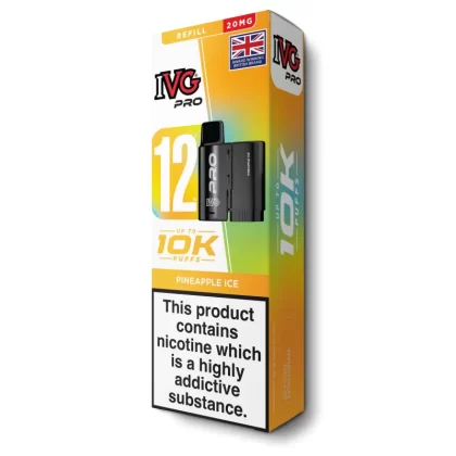 Pineapple Ice Pro 12 Refill Pod by IVG - 10 mg/ml