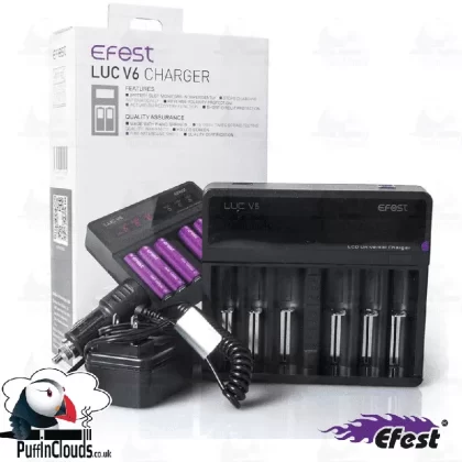 Efest LUC V6 Vaping Battery Charger