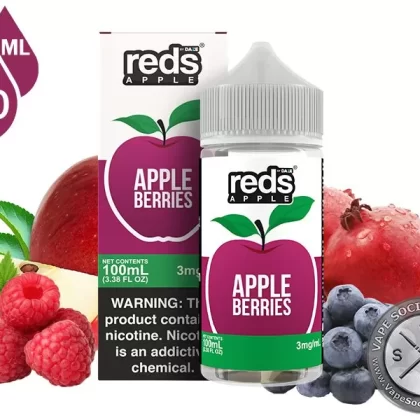 Berries Reds Apple 7 Daze 100ml