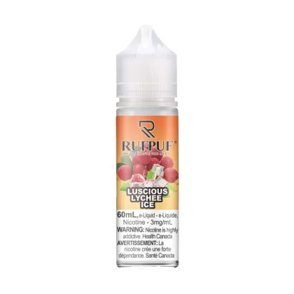 RUFPUF (Regular Series)— Luscious Lychee Ice—(3/6)mg - Vape Product, Vape Product