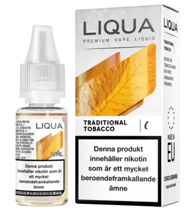 Liqua – Traditional Tobacco (10 ml) – 12 mg