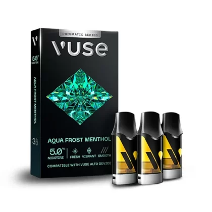 Buy Vuse Prismatic Aqua Frost Menthol 5% 3pk Online - Ejuicewarehouse