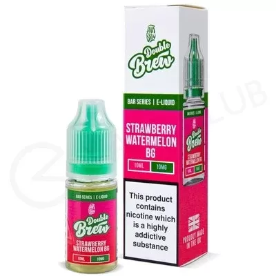 Strawberry Watermelon Bubblegum Nic Salt E-Liquid by Double Brew - Ecigpremium