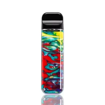 SMOK Novo 2 Starter Kit - White Cobra, Red Stabwood (09FEE6)