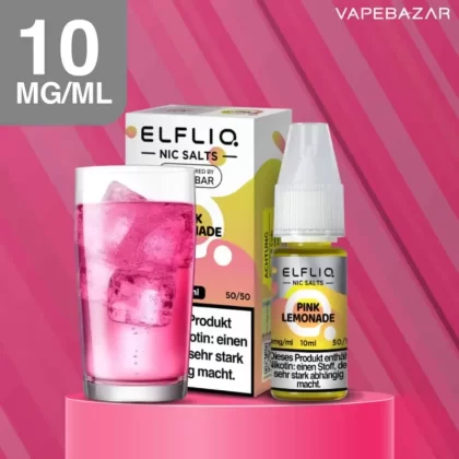 Elfliq Nikotinsalz Liquid 10ml – Pink Lemonade 10mg/ml Nikotin