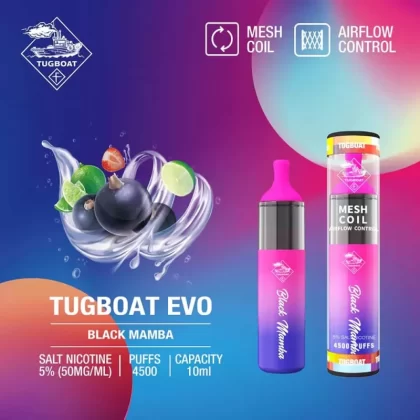 Tugboat Evo Black Mamba (4500 Puffs)