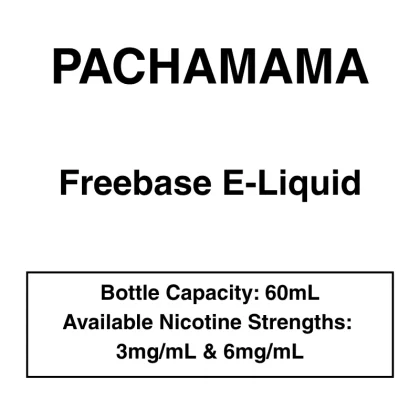 Pachamama – Freebase E-Liquid – 60mL