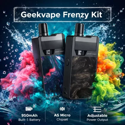 Geekvape Frenzy Kit - Black Ghost - Vapeciga