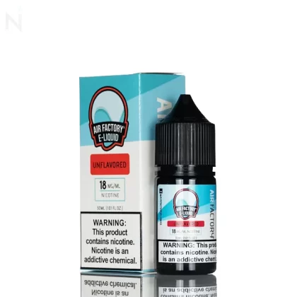 Air Factory Salt Nic - Unflavored - 30ml - 18mg