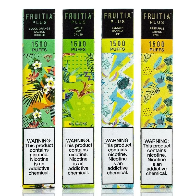 Fruitia Plus Disposable Device – 1500 Puffs